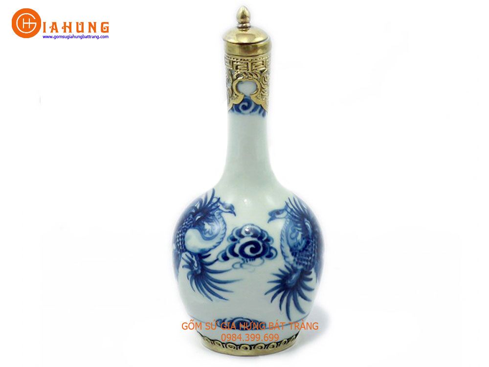 namruoutho (2) nậm rượu gốm bát tràng, bộ đồ thờ