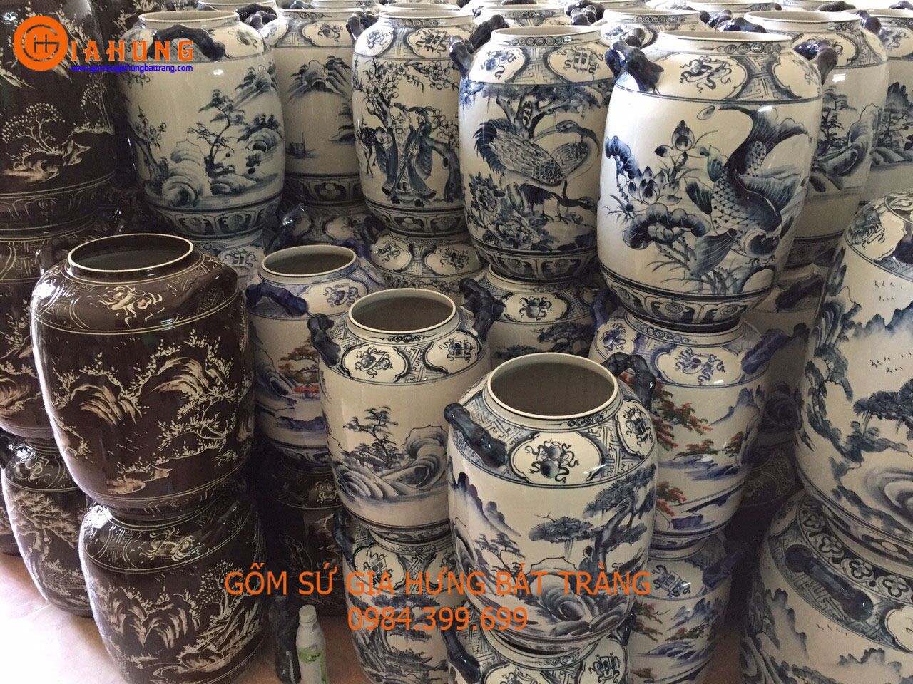 z710419845065_1d79955fbdabd355787e95507e858bba hũ gạo vẽ phong cảnh, hũ đựng gạo phong thủy, hũ đựng gạo bằng gốm sứ bát tràng, hũ sành đựng gạo, hũ đựng gạo bằng sành, hũ đựng gạo vẽ cảnh