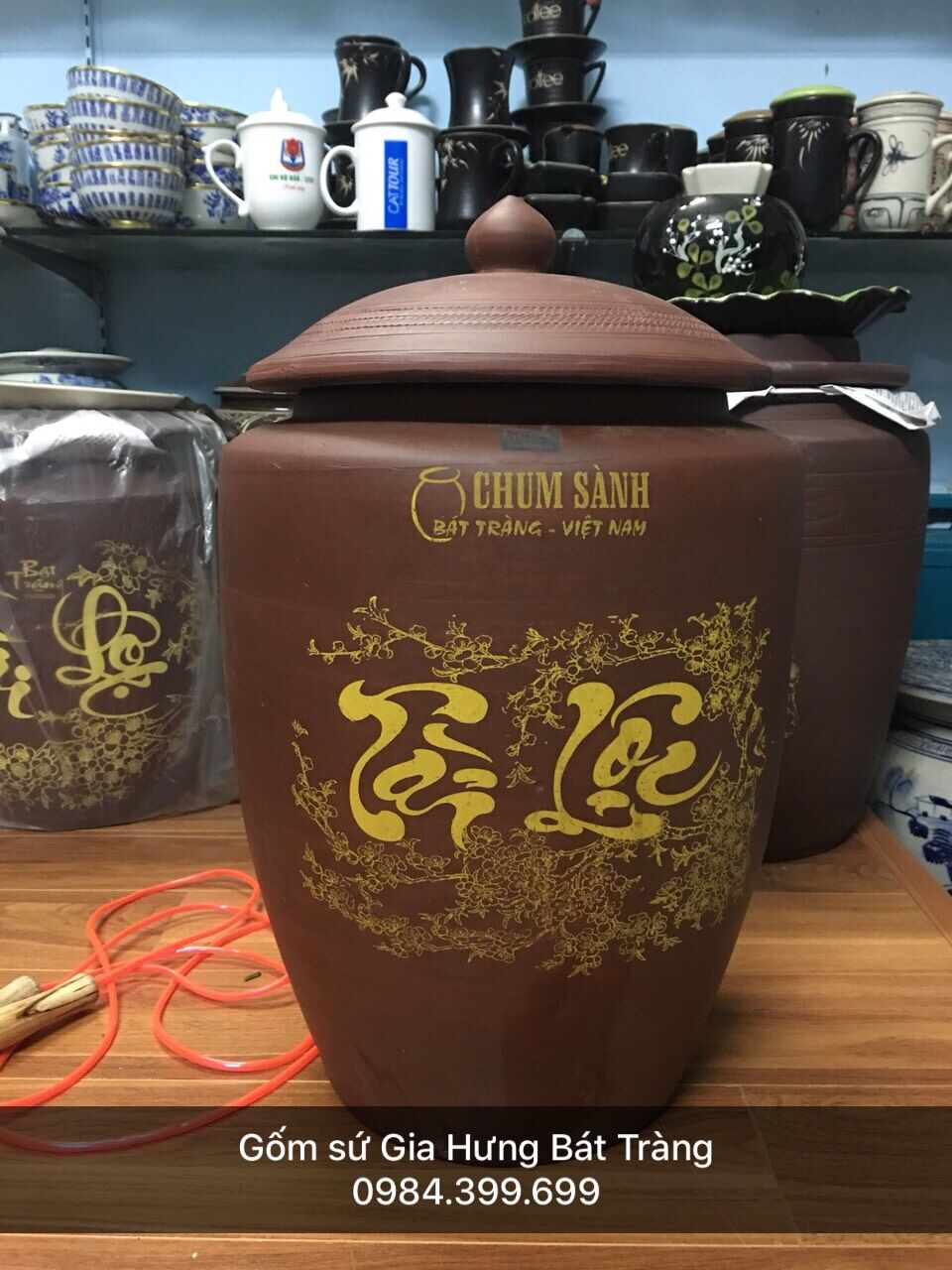 Hũ đựng gạo bát tràng hũ đựng gạo, hũ gạo bát tràng, hũ sành đựng gạo, hũ gạo bằng gốm sứ, hũ gạo gốm bát tràng, hũ gạo phong thủy, hũ gạo tài lộc
