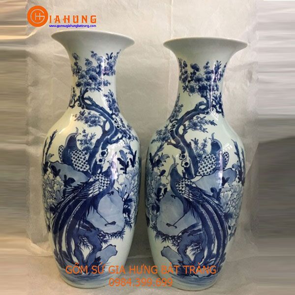 locbinh-(27) lộc bình gốm bát tràng, lộc bình men rong, cổ đồ, lý ngư vọng nguyệt, lọ lộc bình, lộc bình men lam, lục bình men rạn gốm bát tràng, lộc bình thờ