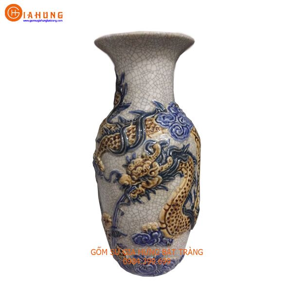 Lộc bình đắp rồng đồ thờ men rạn, bộ đồ thờ gốm bát tràng, đồ thờ men rạn đắp nổi, đồ thờ gốm sứ, ống hương đắp rồng, nậm rượu men rạn nổi, lọ hoa thờ vẽ sen, lọ hoa thờ gốm bát tràng, lọ hoa thờ công đào, lọ hoa thờ đắp rồng phượng, lọ hoa thờ men rạn nổi