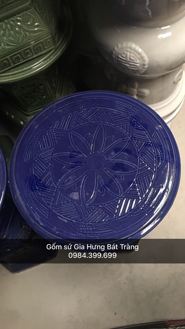 đôn gốm sứ bát tràng đôn gốm sứ bát tràng, đôn sứ cao cấp, đôn gốm sứ men màu, đôn sứ bát tràng, đôn bát tràng, đôn kê chậu