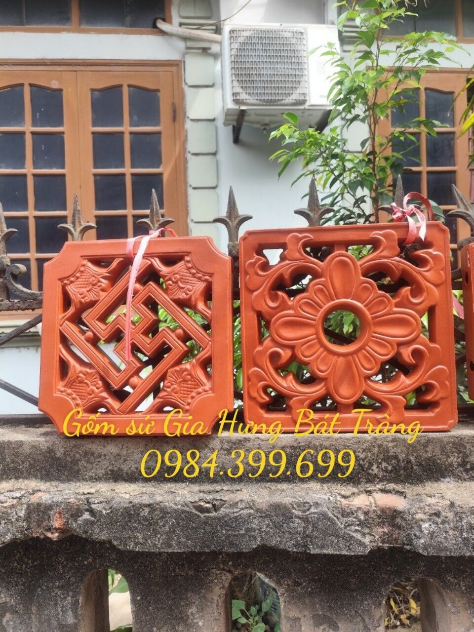 Gạch thông gió gốm sứ bát tràng Gạch thông gió gốm sứ bát tràng
